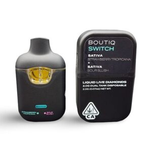 Boutiq- Switch Strawberry Tropicanna x Sour Slush Dual Tank Disposable 1g (S)