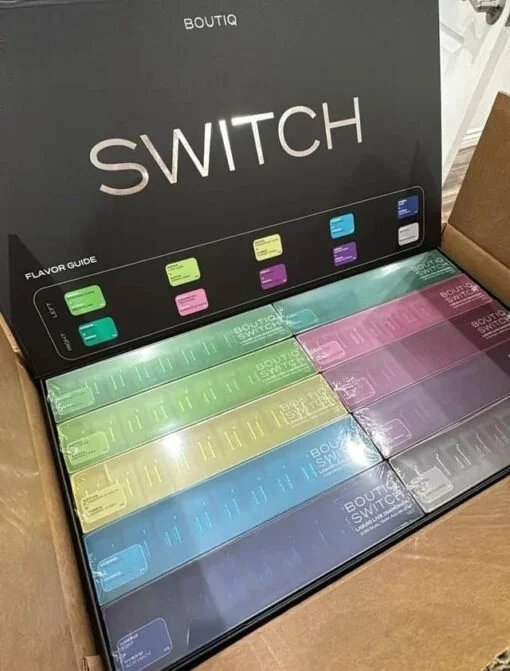 Boutiq Switch v3 Disposable Box Availble In Bulk stock